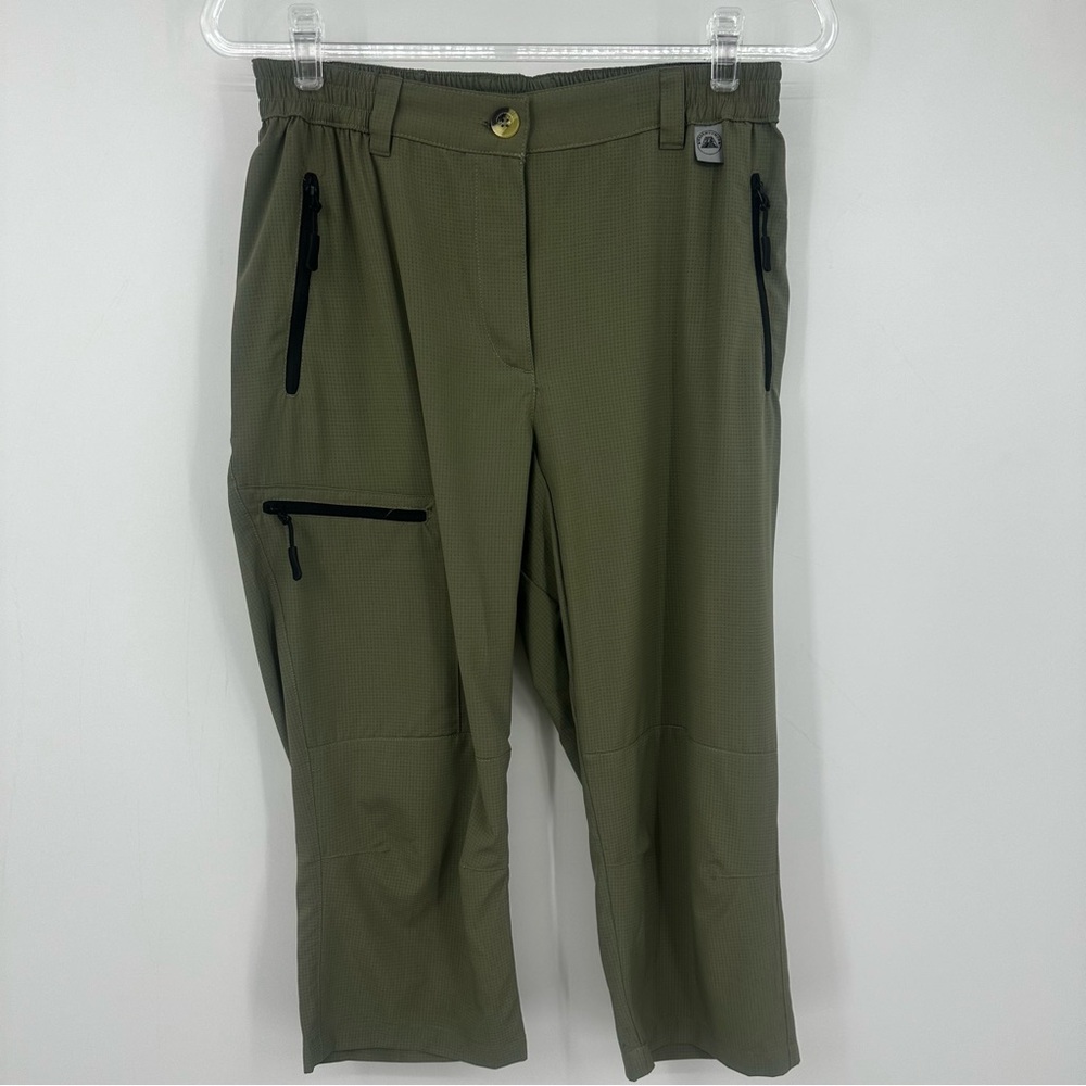 Mapamyumco Green Hiking Pants Travel Outdoors Gorpcore Womens Medium